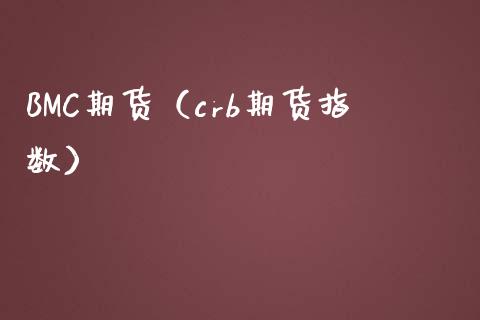 BMC期货（crb期货指数） (https://www.ynbygsw.com/) 基金投资 第1张