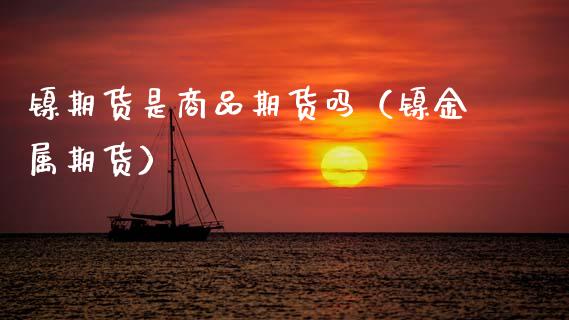 镍期货是商品期货吗（镍金属期货） (https://www.ynbygsw.com/) 国际期货 第1张
