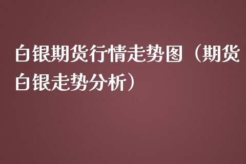 白银期货行情走势图（期货白银走势分析） (https://www.ynbygsw.com/) 基金投资 第1张