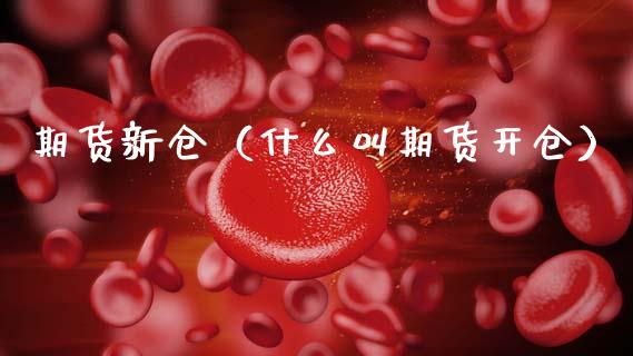 期货新仓（什么叫期货开仓） (https://www.ynbygsw.com/) 原油期货 第1张