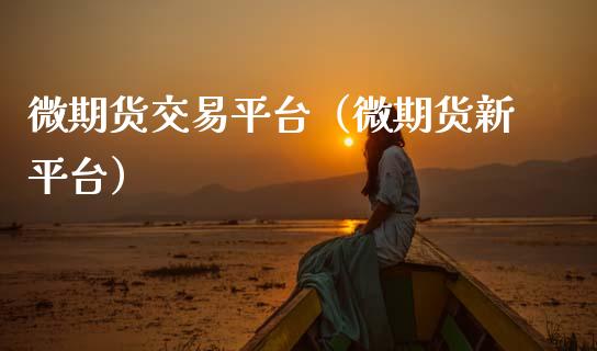 微期货交易平台（微期货新平台） (https://www.ynbygsw.com/) 理财百科 第1张
