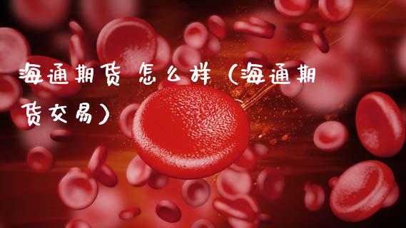 海通期货 怎么样（海通期货交易） (https://www.ynbygsw.com/) 国际期货 第1张