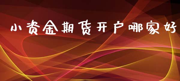 小资金期货开户哪家好 (https://www.ynbygsw.com/) 国际期货 第1张