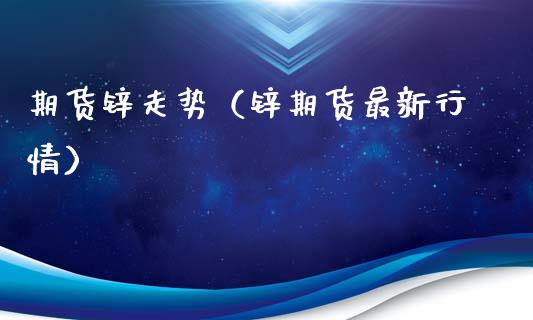 期货锌走势（锌期货最新行情） (https://www.ynbygsw.com/) 理财百科 第1张