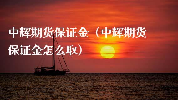 中辉期货保证金（中辉期货保证金怎么取） (https://www.ynbygsw.com/) 基金投资 第1张