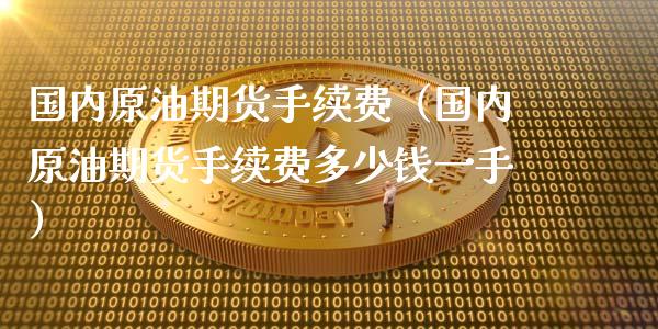 国内原油期货手续费（国内原油期货手续费多少钱一手） (https://www.ynbygsw.com/) 理财百科 第1张