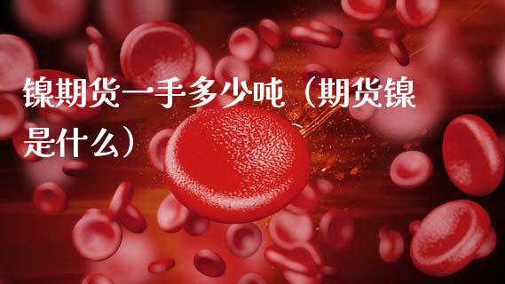 镍期货一手多少吨（期货镍是什么） (https://www.ynbygsw.com/) 国际期货 第1张