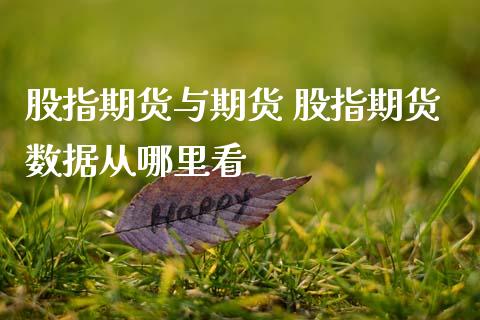 股指期货与期货 股指期货数据从哪里看 (https://www.ynbygsw.com/) 股票推荐 第1张
