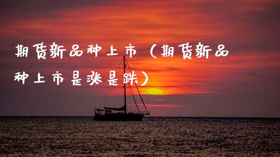 期货新品种上市（期货新品种上市是涨是跌） (https://www.ynbygsw.com/) 基金投资 第1张