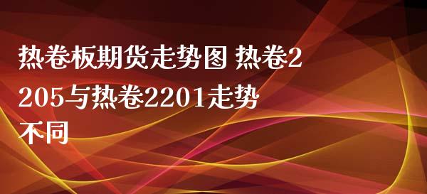 热卷板期货走势图 热卷2205与热卷2201走势不同 (https://www.ynbygsw.com/) 国际期货 第1张