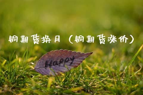 铜期货换月（铜期货涨价） (https://www.ynbygsw.com/) 原油期货 第1张