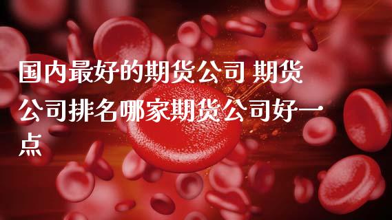 国内最好的期货公司 期货公司排名哪家期货公司好一点 (https://www.ynbygsw.com/) 国际期货 第1张