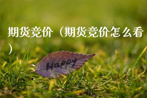 期货竞价（期货竞价怎么看） (https://www.ynbygsw.com/) 原油期货 第1张