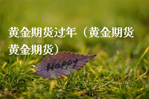 黄金期货过年（黄金期货 黄金期货） (https://www.ynbygsw.com/) 期货软件 第1张
