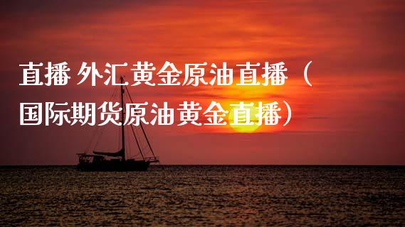 直播 外汇黄金原油直播（国际期货原油黄金直播） (https://www.ynbygsw.com/) 国际期货 第1张