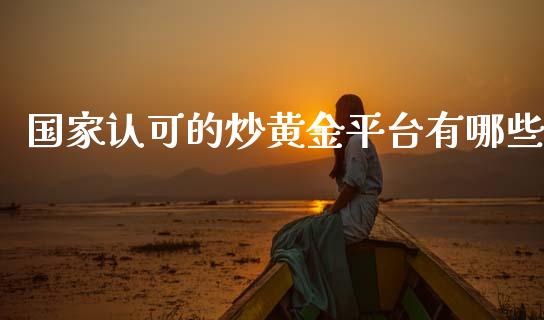 国家认可的炒黄金平台有哪些 (https://www.ynbygsw.com/) 国际期货 第1张
