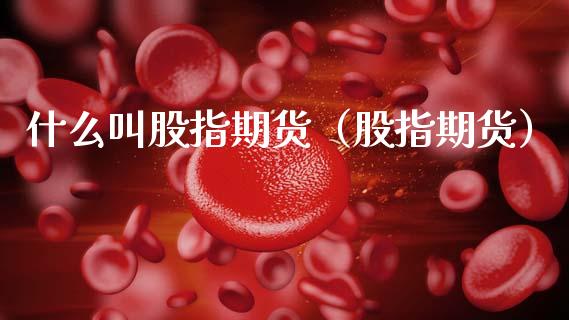 什么叫股指期货（股指期货） (https://www.ynbygsw.com/) 原油期货 第1张