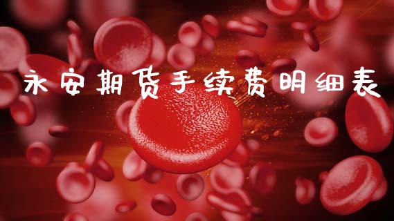 永安期货手续费明细表 (https://www.ynbygsw.com/) 内盘期货 第1张