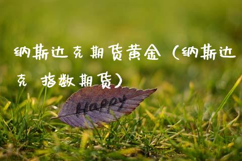纳斯达克期货黄金（纳斯达克 指数期货） (https://www.ynbygsw.com/) 股票推荐 第1张