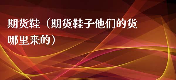 期货鞋（期货鞋子他们的货哪里来的） (https://www.ynbygsw.com/) 理财百科 第1张