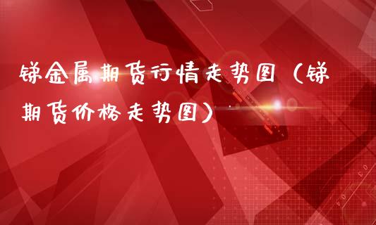 锑金属期货行情走势图（锑期货价格走势图） (https://www.ynbygsw.com/) 理财百科 第1张