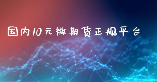 国内10元微期货正规平台 (https://www.ynbygsw.com/) 国际期货 第1张