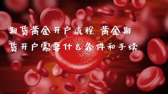 期货黄金开户流程 黄金期货开户需要什么条件和手续 (https://www.ynbygsw.com/) 国际期货 第1张