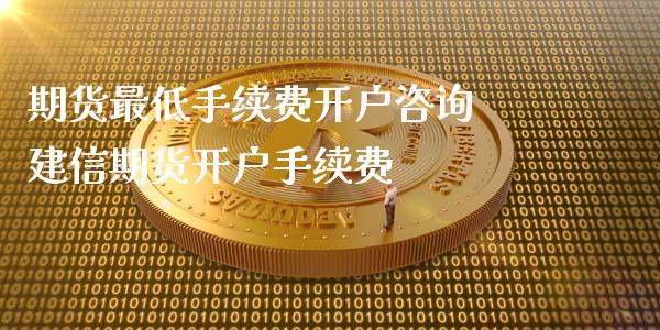 期货最低手续费开户咨询 建信期货开户手续费 (https://www.ynbygsw.com/) 国际期货 第1张