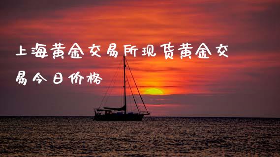 上海黄金交易所现货黄金交易今日价格 (https://www.ynbygsw.com/) 理财百科 第1张