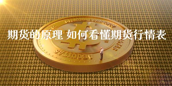期货的原理 如何看懂期货行情表 (https://www.ynbygsw.com/) 国际期货 第1张