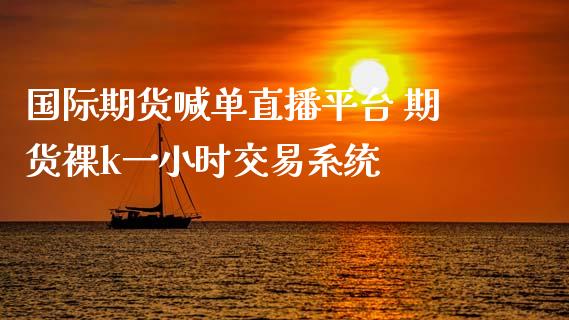 国际期货喊单直播平台 期货k一小时交易系统 (https://www.ynbygsw.com/) 国际期货 第1张