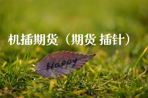 机插期货（期货 插针） (https://www.ynbygsw.com/) 期货入门 第1张