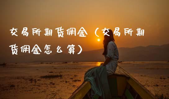 交易所期货佣金（交易所期货佣金怎么算） (https://www.ynbygsw.com/) 国际期货 第1张