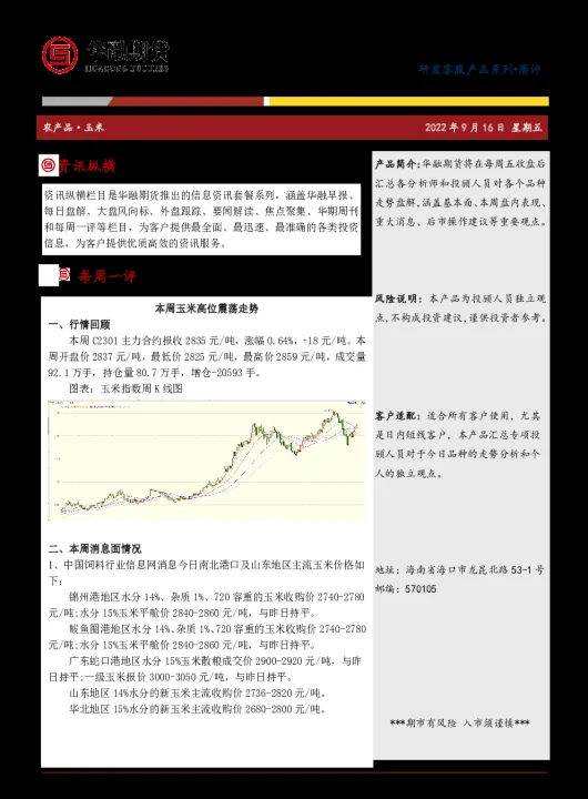 期货玉米淀粉维持区间震荡(期货玉米低位震荡图) (https://www.ynbygsw.com/) 期货行情 第1张