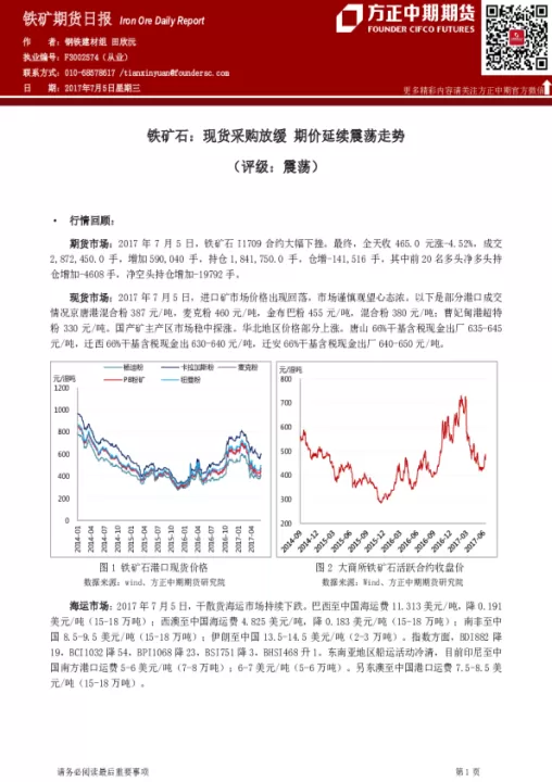 美铁矿期货代码(美铁矿石实时行情) (https://www.ynbygsw.com/) 德指期货 第1张