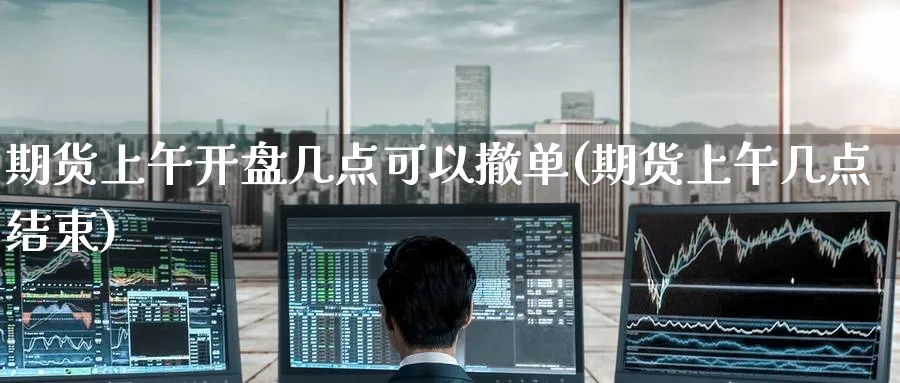 期货上午几点可以撤单(期货上午几点结束) (https://www.ynbygsw.com/) 内盘期货 第1张
