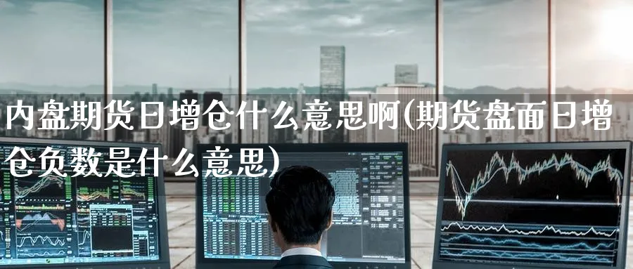 内盘期货日增仓什么意思啊(期货盘面日增仓负数是什么意思) (https://www.ynbygsw.com/) 期货开户 第1张