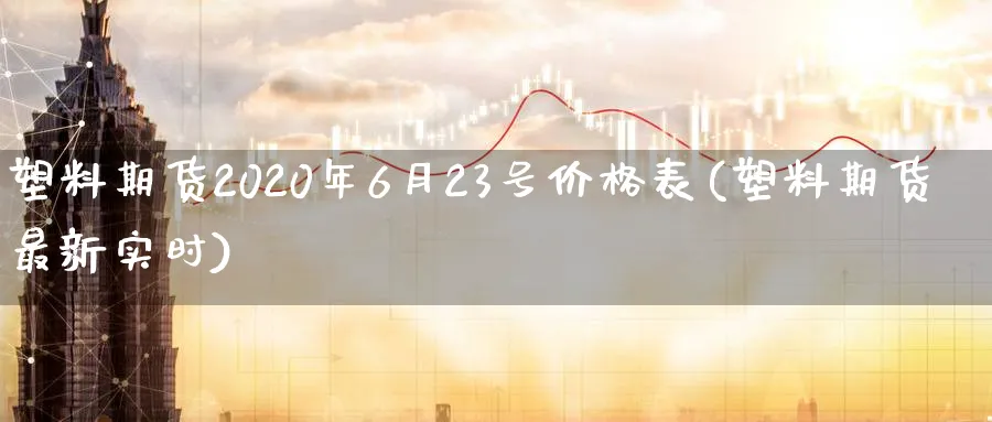 塑料期货2020年6月23号价格表(塑料期货最新实时) (https://www.ynbygsw.com/) 期货开户 第1张