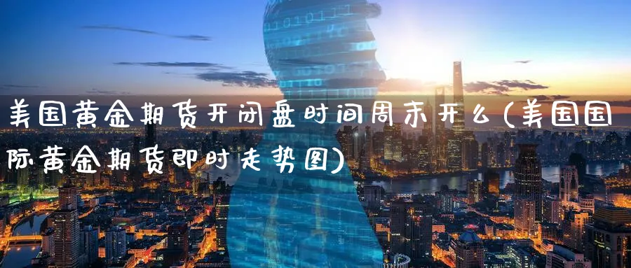 美国黄金期货开闭盘时间周末开么(美国国际黄金期货即时走势图) (https://www.ynbygsw.com/) 理财百科 第1张