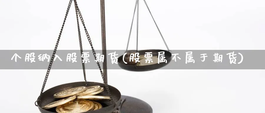 个股纳入股票期货(股票属不属于期货) (https://www.ynbygsw.com/) 国际期货 第1张
