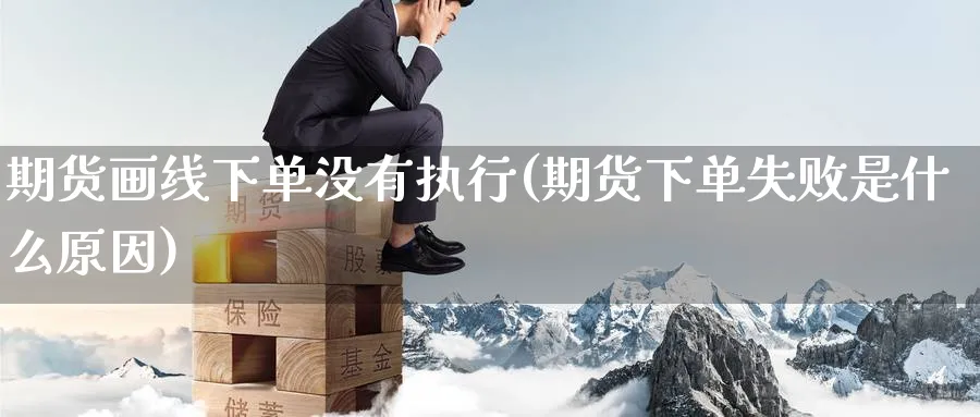 期货画线下单没有执行(期货下单失败是什么原因) (https://www.ynbygsw.com/) 期货手续费 第1张