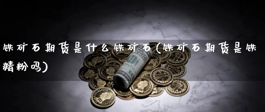铁矿石期货是什么铁矿石(铁矿石期货是铁精粉吗) 期货手续费 第1张-财经圈 铁矿石期货是什么铁矿石(铁矿石期货是铁精粉吗) (https://www.ynbygsw.com/) 期货手续费 第1张
