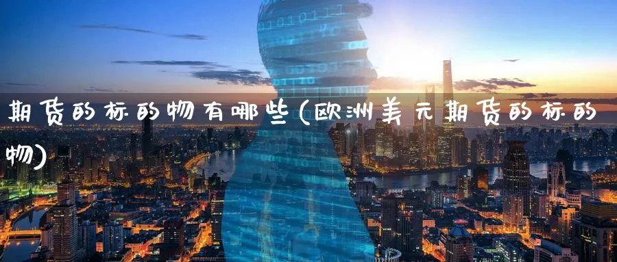 期货的标的物有哪些(欧洲美元期货的标的物) (https://www.ynbygsw.com/) 纳指期货 第1张