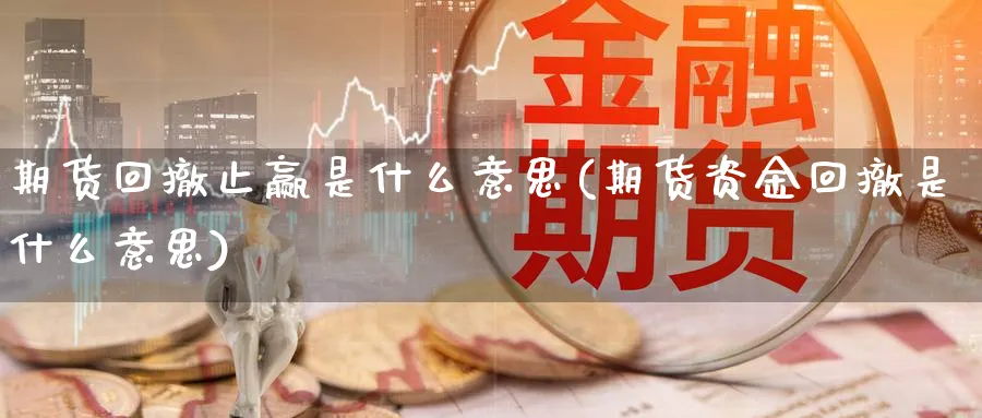 期货回撤止赢是什么意思(期货资金回撤是什么意思) (https://www.ynbygsw.com/) 道指期货 第1张