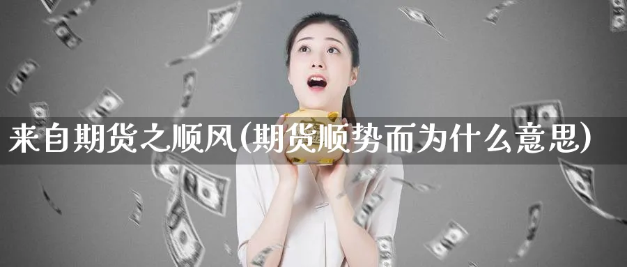 来自期货之顺风(期货顺势而为什么意思) 期货学习 第1张-财经圈 来自期货之顺风(期货顺势而为什么意思) (https://www.ynbygsw.com/) 期货学习 第1张