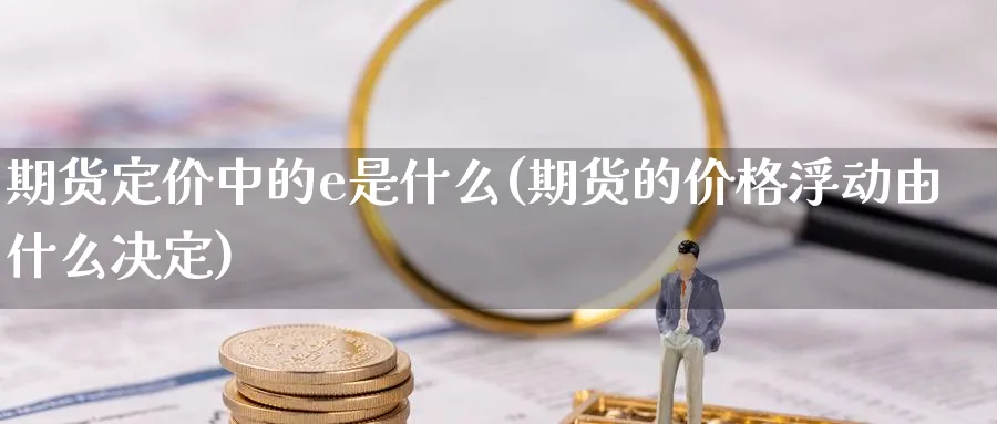 期货定价中的e是什么(期货的价格浮动由什么决定) (https://www.ynbygsw.com/) 原油期货 第1张