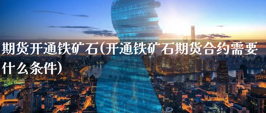 期货开通铁矿石(开通铁矿石期货合约需要什么条件) (https://www.ynbygsw.com/) 期货学习 第1张