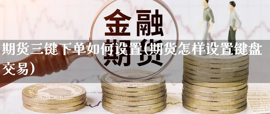 期货三键下单如何设置(期货怎样设置键盘交易) (https://www.ynbygsw.com/) 期货手续费 第1张