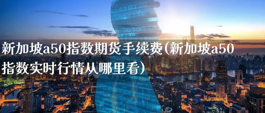 新加坡a50指数期货手续费(新加坡a50指数实时行情从哪里看) (https://www.ynbygsw.com/) 期货平台 第1张