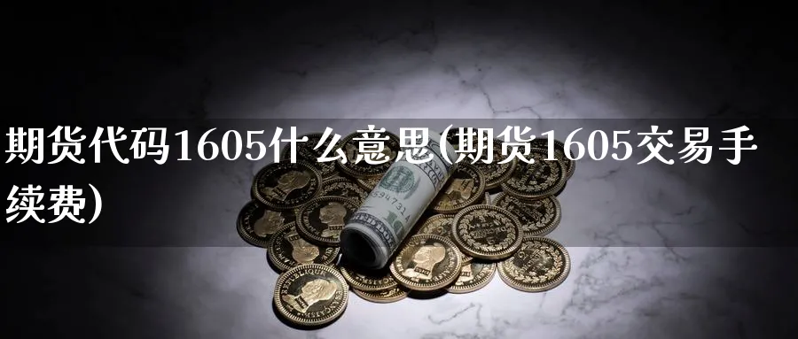期货代码1605什么意思(期货1605交易手续费) (https://www.ynbygsw.com/) 期货开户 第1张